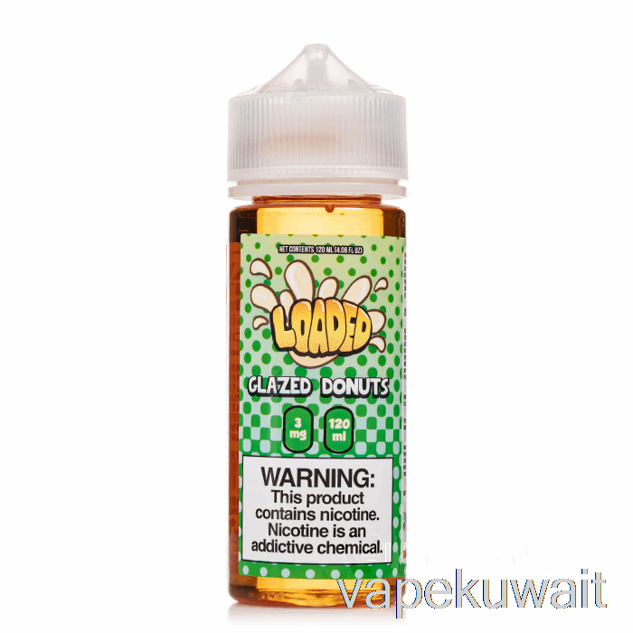دونات مزجج - سائل إلكتروني محمل - لا يرحم - 120 مل 6 ملغ نظام جراب Vape